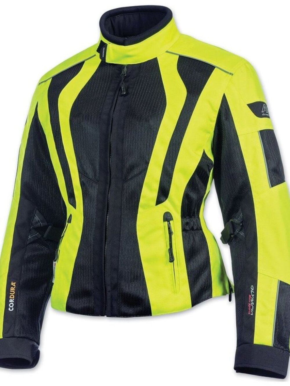 Olympia Moto Sports Motorcycle Racin Mesh Tech‎ Textile Jacket Women Size Medium